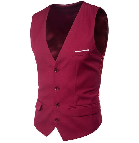 Men's Slim Suit Vest