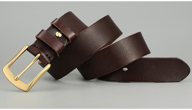 Handmade Men's Cowhide Belts