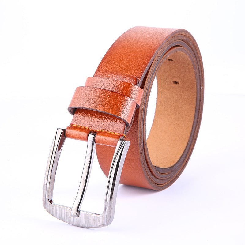 Premium Leather Pin Buckle Belts
