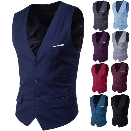 Men's Slim Suit Vest
