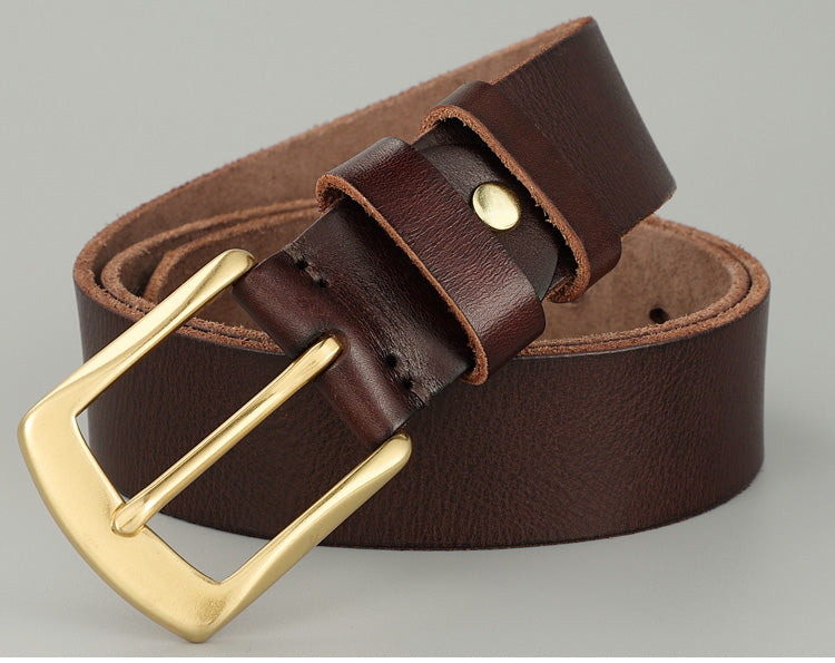 Handmade Men's Cowhide Belts