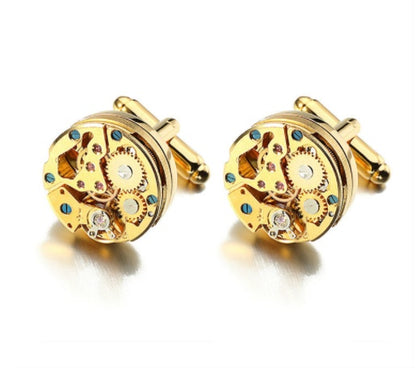 Light Luxury Stainless Steel Cufflinks