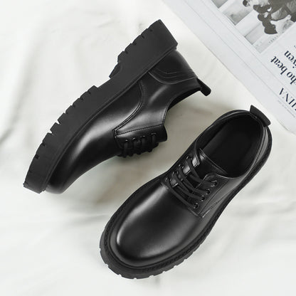 Mens Business Black Leather Shoes