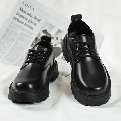 Mens Business Black Leather Shoes