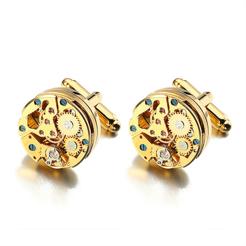 Light Luxury Stainless Steel Cufflinks