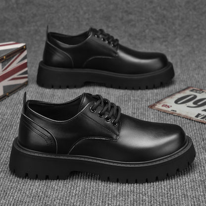 Mens Business Black Leather Shoes
