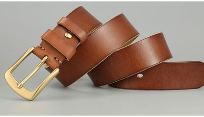 Handmade Men's Cowhide Belts