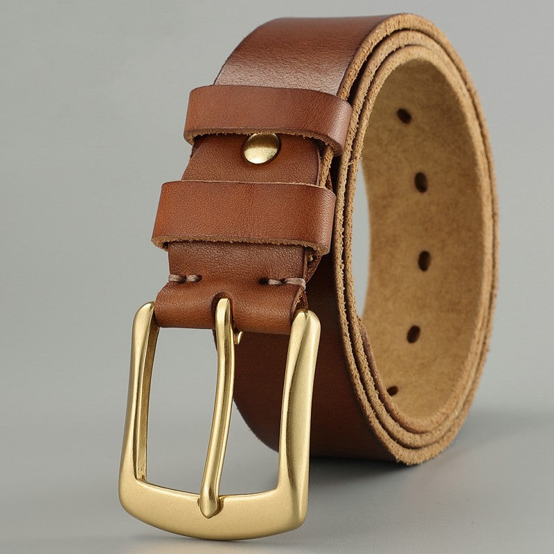 Handmade Men's Cowhide Belts